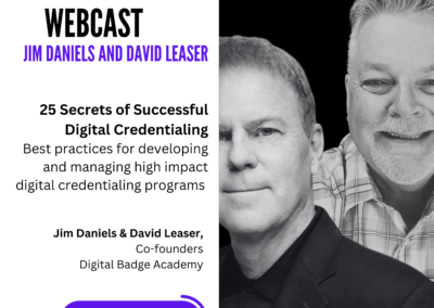 25 Secrets of Successful Digital Credential Programs